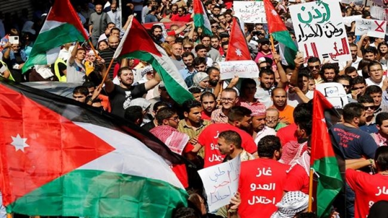 В Йордания хиляди излязоха на протест срещу Израел