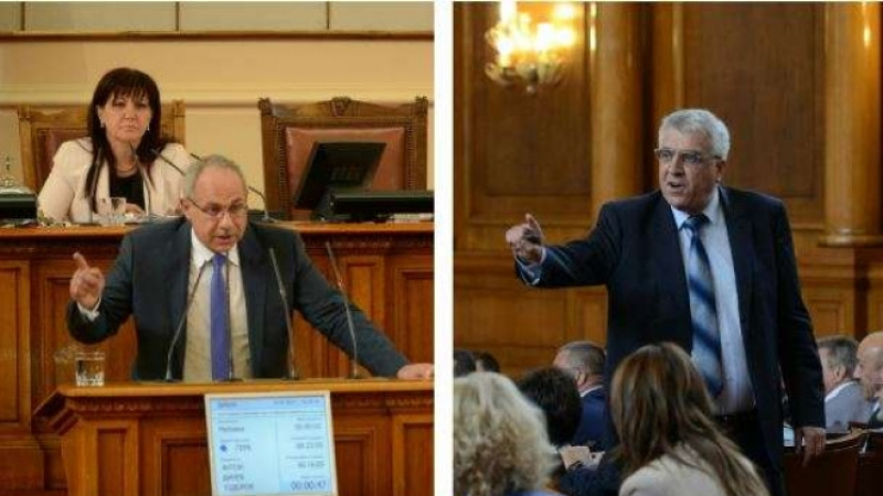 Бесен скандал между Антон Тодоров и Румен Гечев взриви парламента!