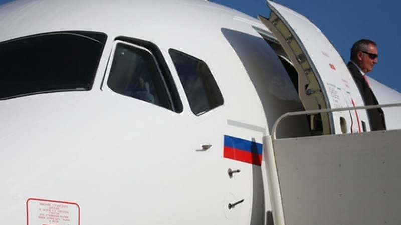 Румъния блокира самолета на руския вицепремиер Рогозин