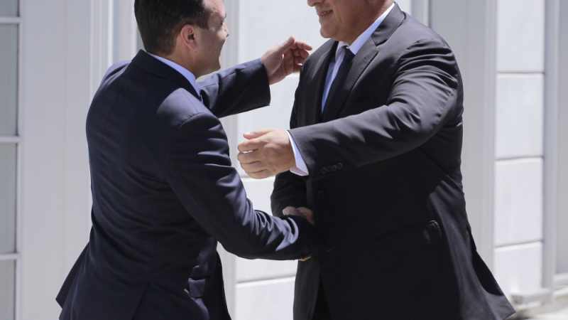 Нещо нечувано и невиждано се случва при посещението на Борисов в Македония (СНИМКИ/ВИДЕО)