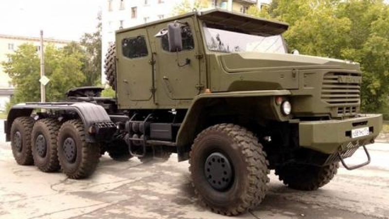 Появиха се нови СНИМКИ и интригуваща информация за секретната армейска машина "Урал 6308" 8х8 