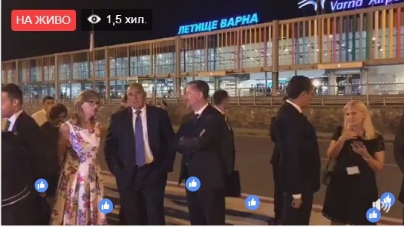 Борисов се пусна от Летище Варна! (ВИДЕО)