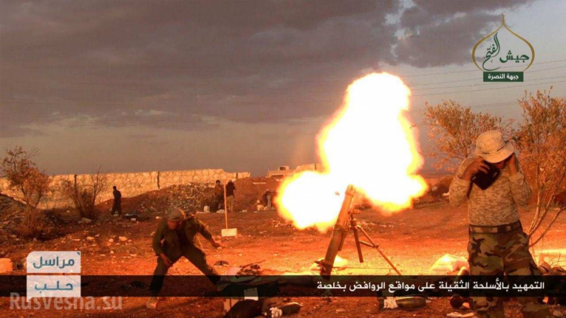 Сирийската армия вече унищожава огневите средства на „Ал Кайда” веднага след стрелбата им   