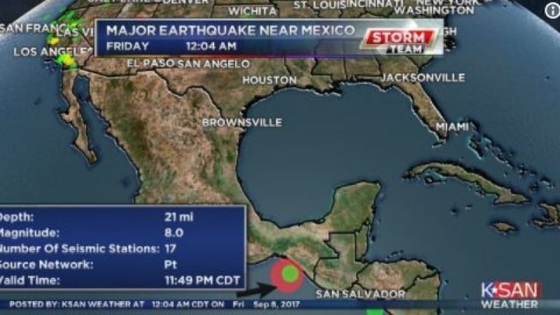 Голяма опасност след страховитото земетресение от 8 по Рихтер край Мексико (СНИМКИ/ВИДЕО)