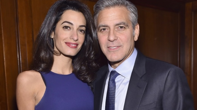 Джордж и Амал Клуни се погрижиха за иракски бежанец