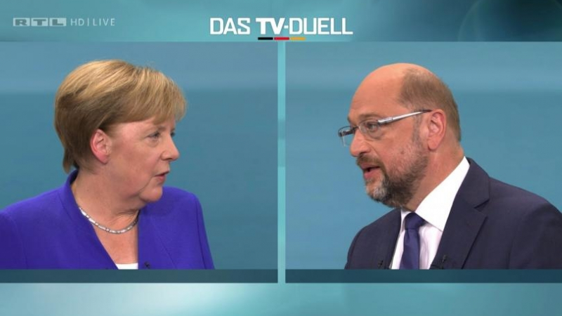 Меркел отказва втори телевизионен дебат с Шулц