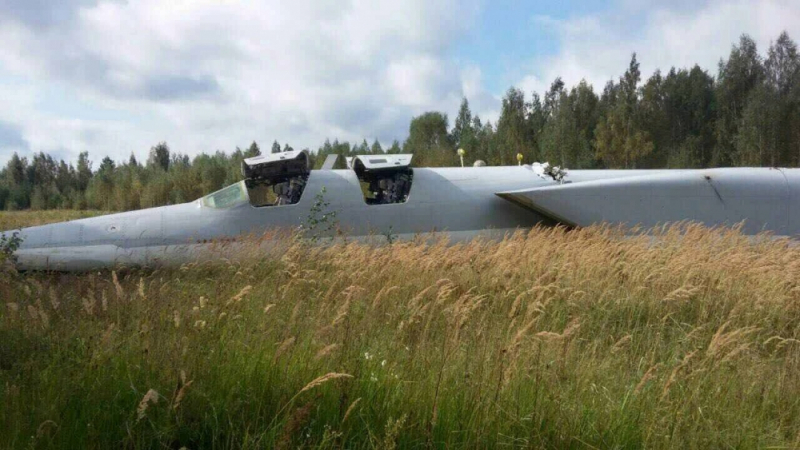 Тежка авария с руски стратегически бомбардировач Ту-22М3