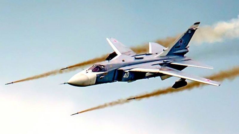 Руски пилот-снайпер с една бомба предотвратил пробив на ИД от обкръжение