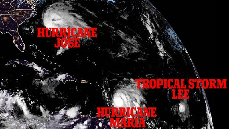 Три урагана се готвят да опустошат Земята в близките дни