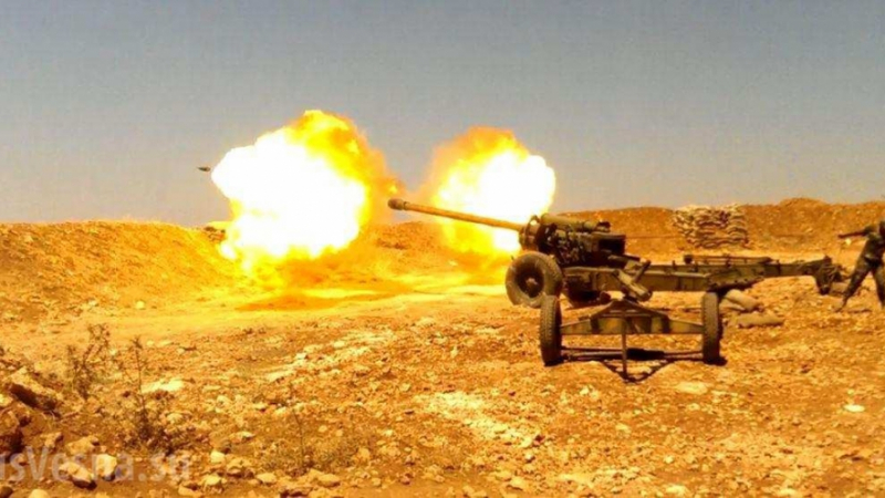 Терористи от ”Ал Кайда”атакували Алепо с ракети, разкрити са от дронове и разгромени с артилерийски огън 
