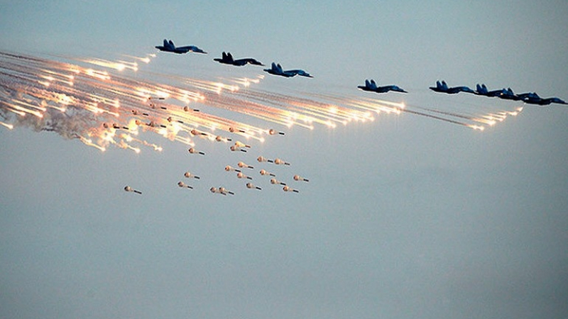 Руската авиация унищожила щаб на протурски ислямисти