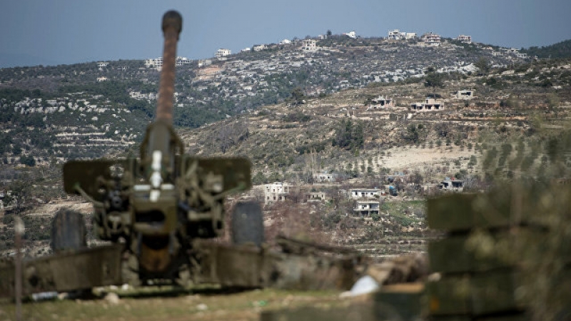 Турска артилерия обстрелва сирийски и руски самолети в Идлиб ВИДЕО