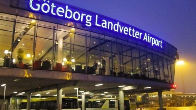 Арестуваха 20-годишен с взрив на летище Гьотеборг