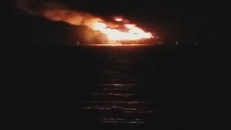 Взрив на нефтена платформа в САЩ (ВИДЕО)