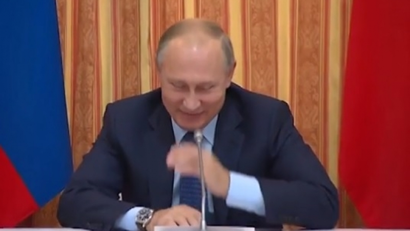 Уникално ВИДЕО! Путин се скъсва от смях заради министър, предложил износ на свинско за Индонезия