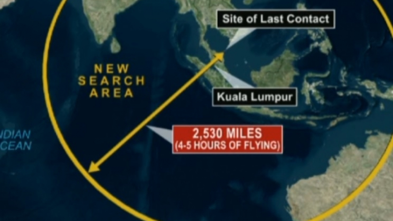 Обрат с изчезналия малайзийски самолет, намеси се американска фирма 