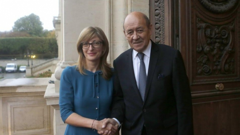 Първият дипломат на Франция: Председателството ви е изключително важно, на ваша страна сме   