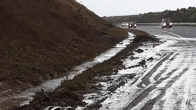 Заради дъжда! Смърттa дебне на 331 и 337 км от магистрала "Тракия" (СНИМКИ)  