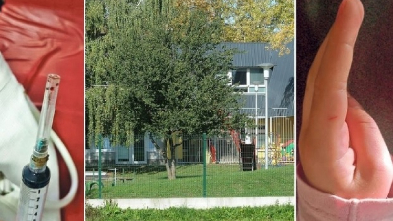 5-годишно се набоде на захвърлена от наркоман игла в детската градина