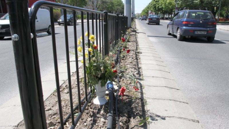 Повдигната зебра озаптява шофьорите след смъртта на жена в Пловдив 