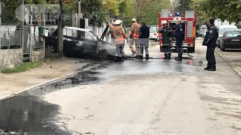 Силен взрив разтърси пловдивски квартал! Хора наизлязоха от къщите си в паника, на място има пожарни (СНИМКИ)