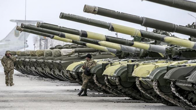 „Епидемия” натръшка украинските танкове на полево учение 