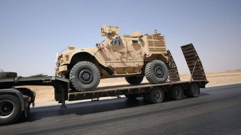 AMN: САЩ са предали на сирийската опозиция SDF 120 камиона с тежко въоръжение и бронирана техника 