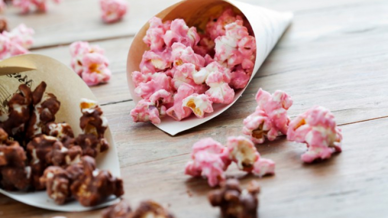 Как да си приготвите бързо и лесно розови пуканки - идеалният акцент за любимите филмови вечери с момичетата