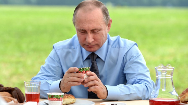 Какво яде президентът Путин?