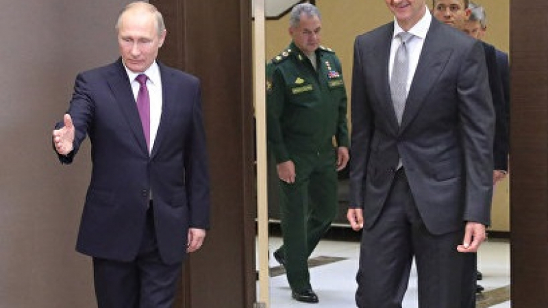 Извънредно! Путин се срещна с Асад и гръмна голяма новина: "Ислямска държава" е разгромена в Сирия, руските ВКС се прибират у дома за ЧНГ!