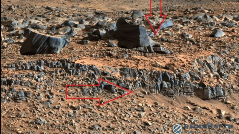 Шок на Марс! Откриха стъпала на сграда (СНИМКИ)