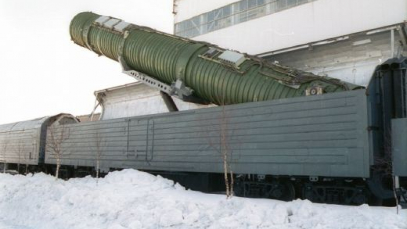 „Баргузин” се отменя: Русия прекратява разработката на бойни железопътни комплекси