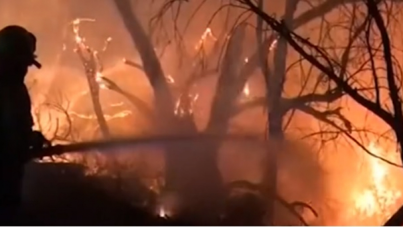 Лошо: Огненият ад над Котел е неудържим, пожарникари в паника