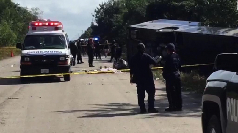 Адска катастрофа с автобус в Мексико, има загинали и ранени