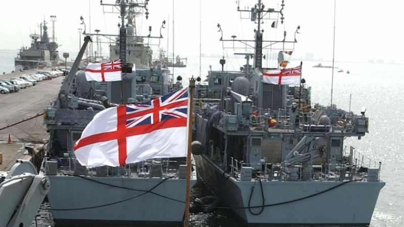 Ето какво се случва за първи път в историята с британските военни кораби
