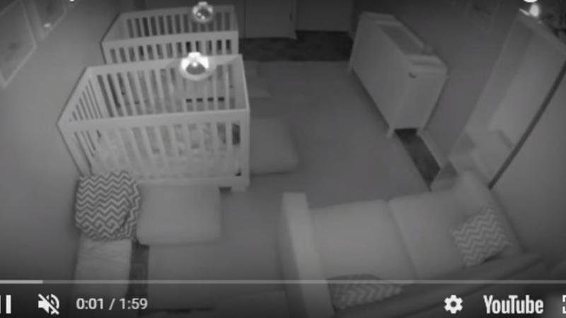 Родители сложиха видеокамера в стаята на техните близнаци. Oстанаха изненадани от заснетото! (ВИДЕО)