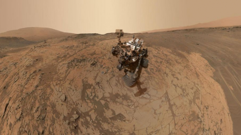 Пресъхнали извори на Марс може да крият форми на живот, там ли са извънземните?