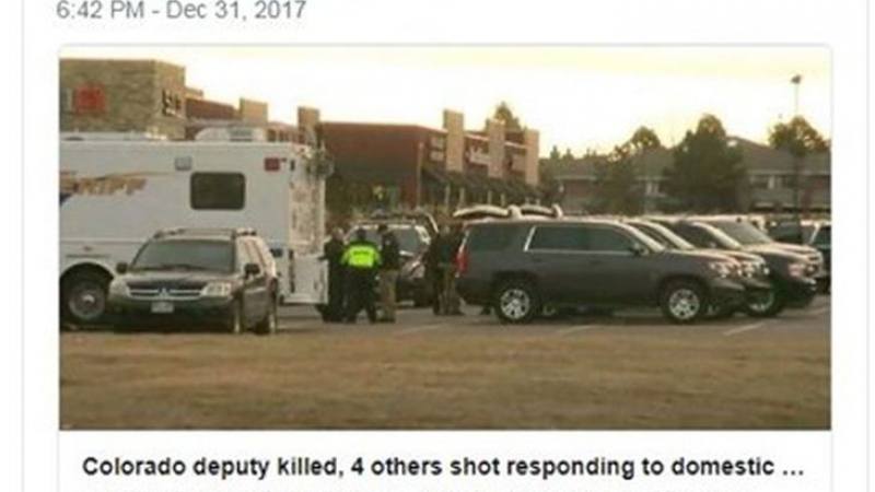 Ужас в Колорадо! Убит полицай и много ранени след...