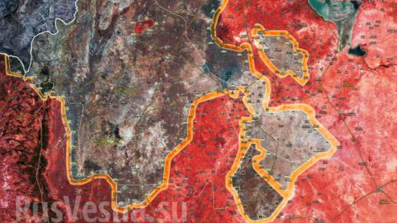 В провинция Алепо танкове, артилерия и руска авиация проправят път на сирийската пехота 