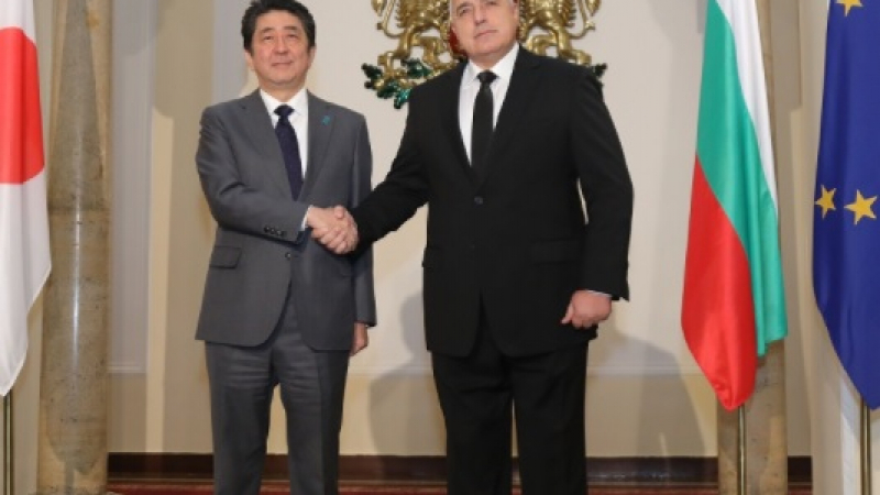 Японският премиер Шиндзо Абе с много топли думи за страната ни след срещата си с Бойко Борисов 