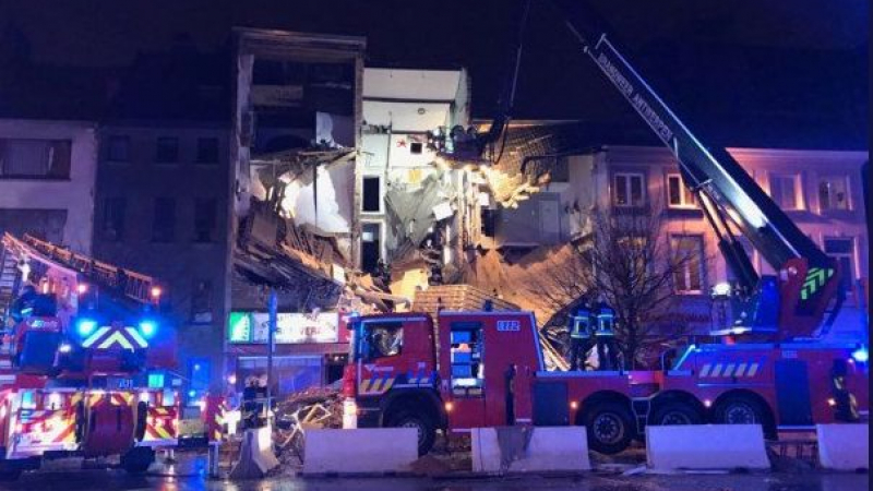 Властите в Антверпен обявиха причината за адската експлозия (СНИМКИ/ВИДЕО)
