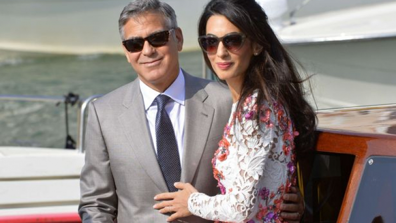 Джордж Клуни разказа как е предложил брак на съпругата си Амал