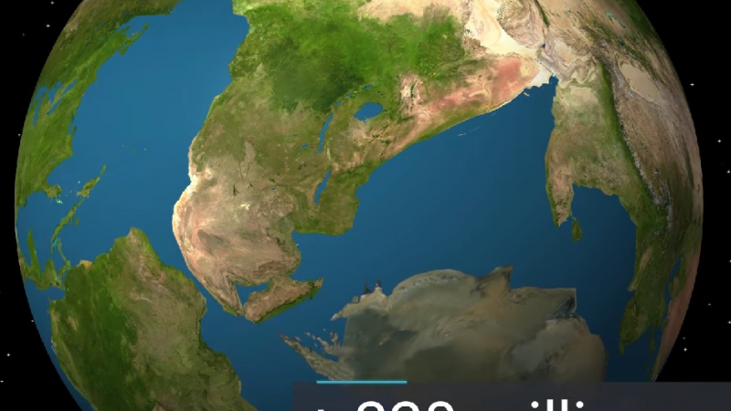 Вижте как ще изглежда Земята след 250 милиона години (ВИДЕО)