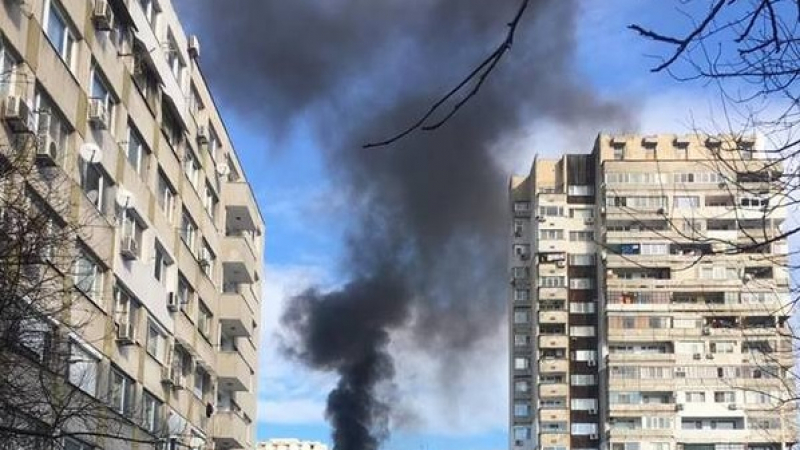 Стана ясна причината за страховития пожар в Бургас (ВИДЕО)