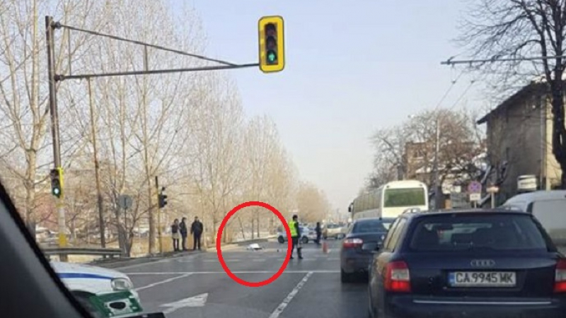 От МВР съобщиха подробности за ужасяващия инцидент с пешеходец, който окървави центъра на София 