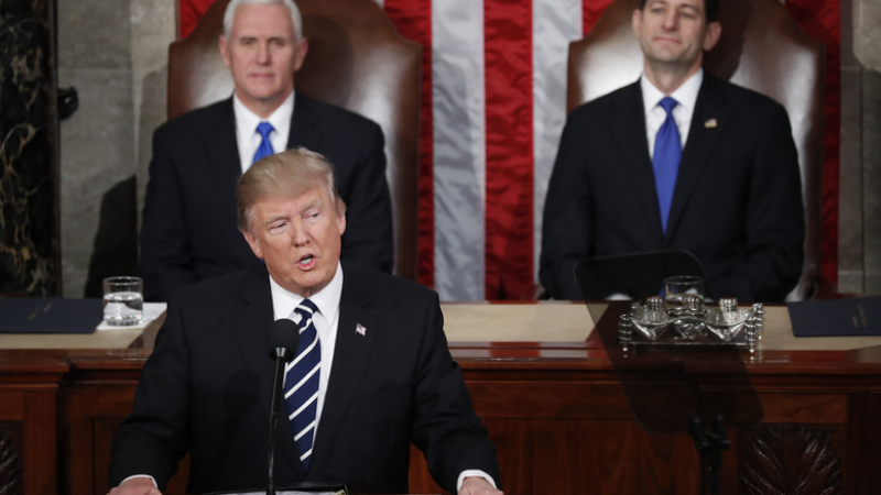 Доналд Тръмп отправи призив към американските партии в речта си пред Конгреса 