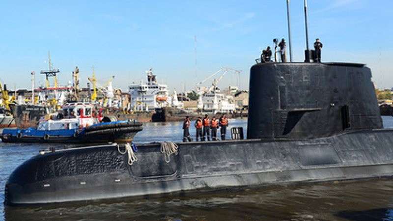 Секретен документ разкри дали чужда подводница е причинила гибелта на аржентинската субмарина "Сан Хуан" 