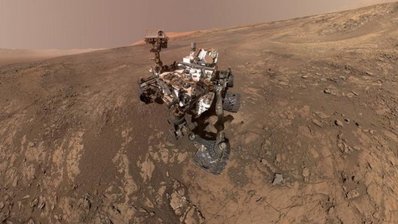 "Кюриосити" показа от Марс нещо, невиждано досега (СНИМКА/ВИДЕО)