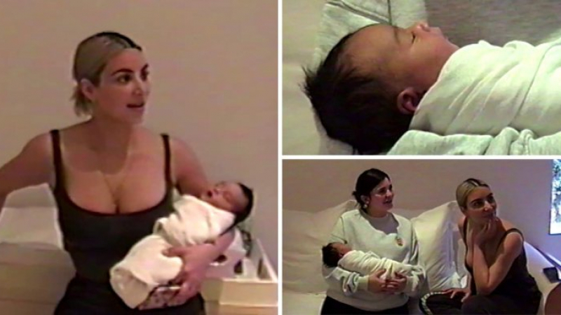 Кайли Дженър показа бебето Чикаго във ВИДЕОТО, с което обяви, че е родила 