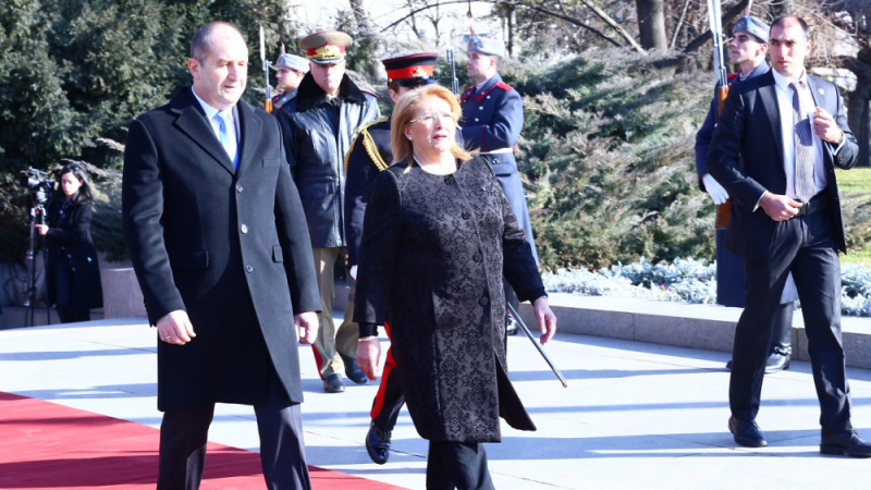 Фоторепортаж в БЛИЦ: Президентът на Малта е на официално посещение у нас (ВИДЕО)